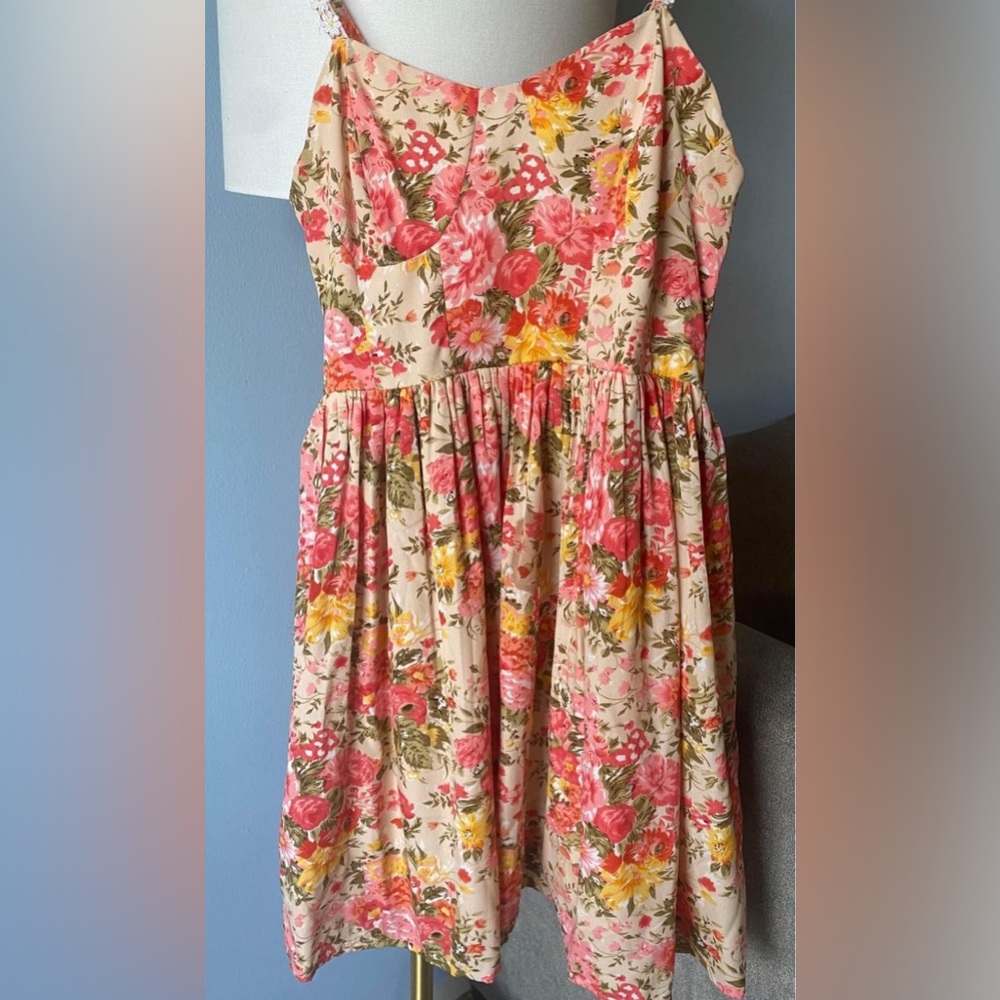 Band Of Gypsies Floral Dress XS
